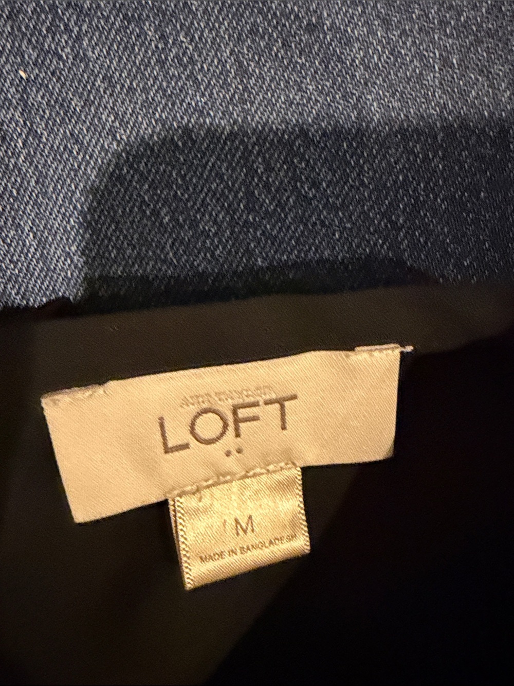 Loft Back tie, Ruffle-Hem Top - Picture 3 of 4